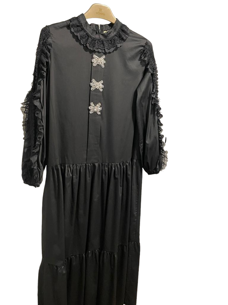 skall studio moonlight silk dress Kb Skall studio Moonlight dress kjole fra Marianne A p