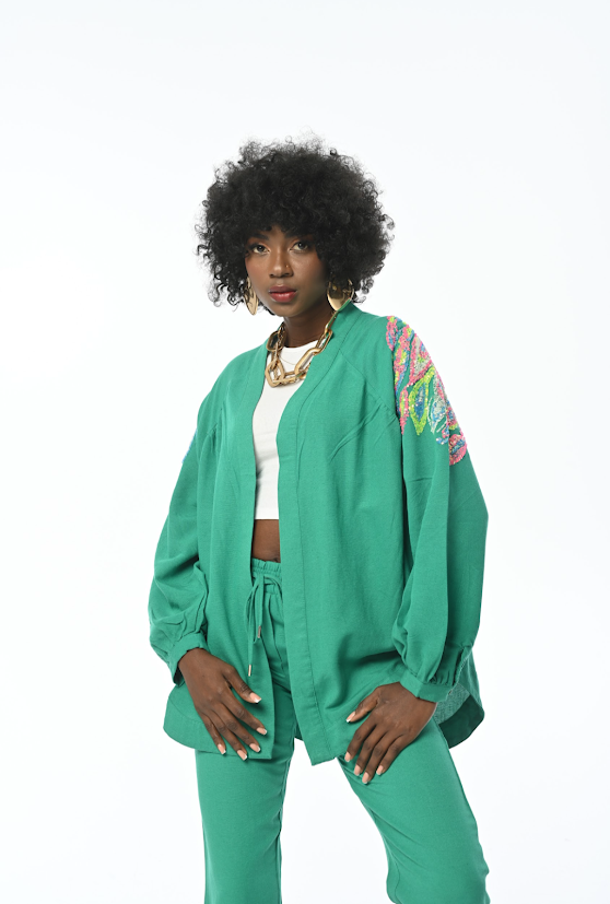 Peacock light Cardigan – Rehamie Boutique