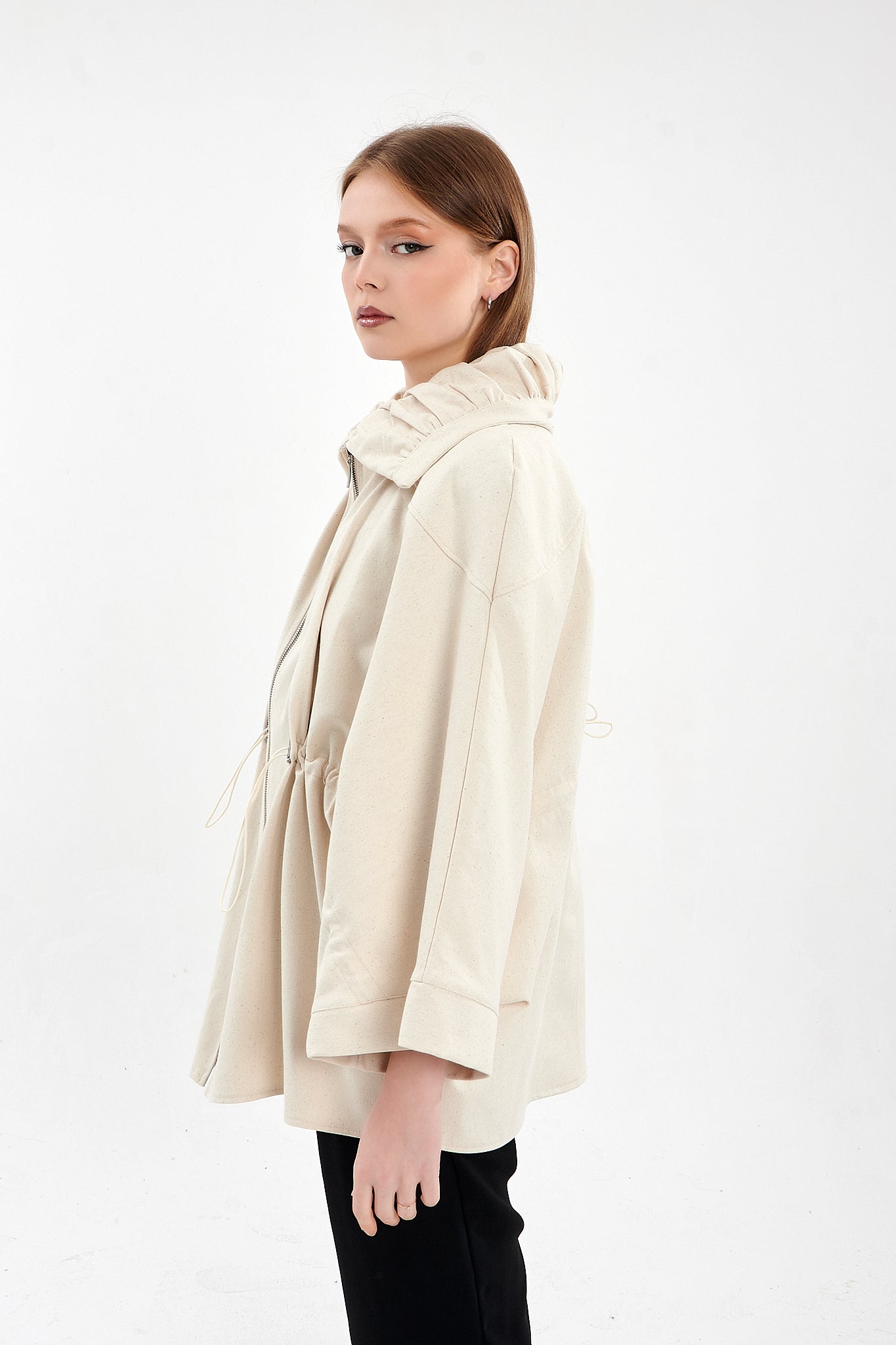 Jacket with Collar – Rehamie Boutique